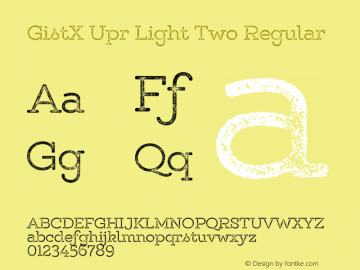 GistX Upr Light Two