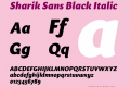 Sharik Sans Black