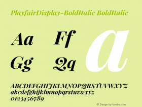 PlayfairDisplay-BoldItalic