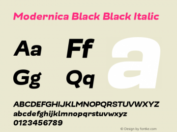 Modernica Black