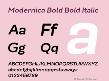 Modernica Bold