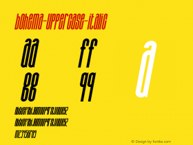 Bohema-Uppercase-Italic