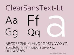 ClearSansText-Lt