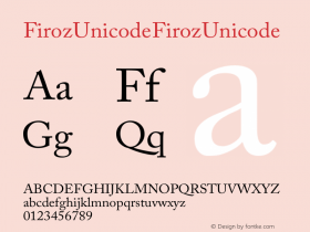 Firoz Unicode