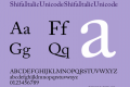 Shifa Italic Unicode