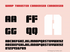 Warp Thruster Condensed