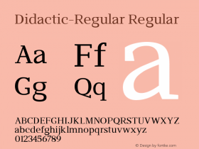 Didactic-Regular