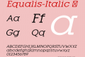 Equalis-Italic