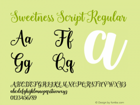 Sweetness Script