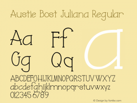 Austie Bost Juliana