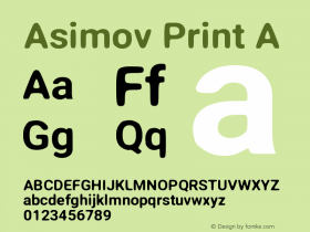 Asimov Print