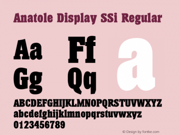 Anatole Display SSi