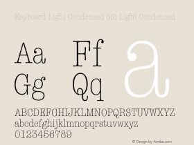 Keyboard Light Condensed SSi