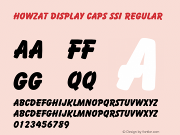 Howzat Display Caps SSi