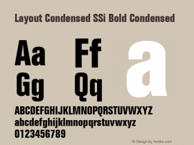 Layout Condensed SSi
