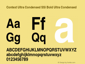 Context Ultra Condensed SSi