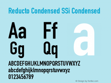 Reducto Condensed SSi