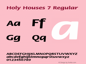 Holy Houses 7