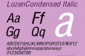 LozenCondensed