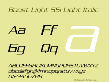 Boost Light SSi