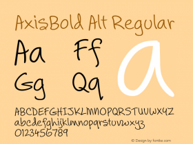 AxisBold Alt