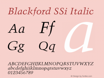 Blackford SSi