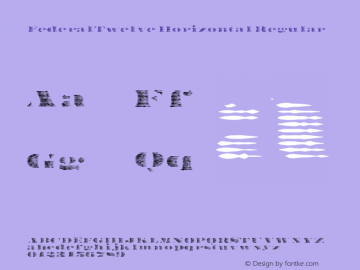 FederalTwelve Horizontal