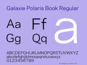 Galaxie Polaris Book