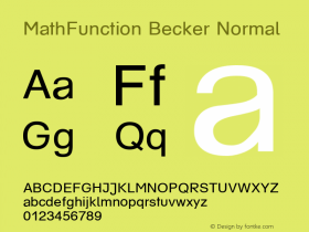 MathFunction Becker