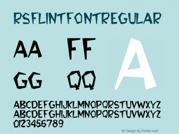 RSFlintFont