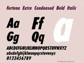 Fortuna Extra Condensed