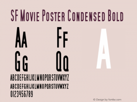 SF Movie Poster Condensed