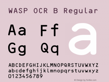 WASP OCR B