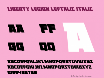 Liberty Legion Leftalic