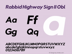Rabbid Highway Sign II