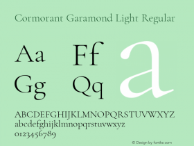 Cormorant Garamond Light