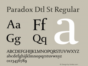 Paradox Dtl St