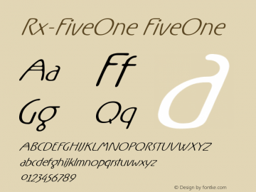 Rx-FiveOne