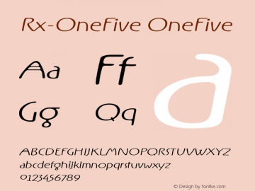 Rx-OneFive