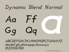 Dynamic Blend