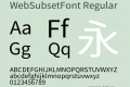 WebSubsetFont