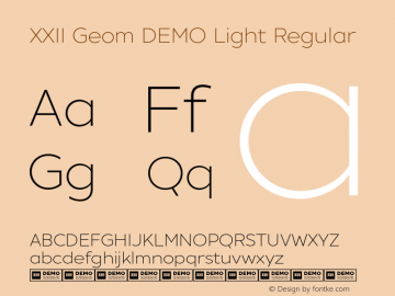 XXII Geom Light