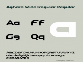 Aghara Wide Regular