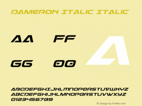 Dameron Italic