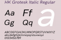 HK Grotesk Italic