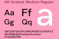 HK Grotesk Medium