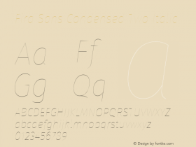 Fira Sans Condensed Two