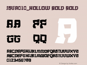 iSva010_Hollow bold