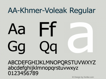 AA-Khmer-Voleak