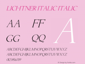 Lichtner Italic